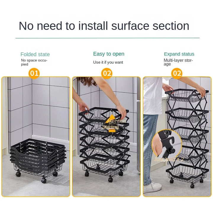 Foldaway Storage Rack