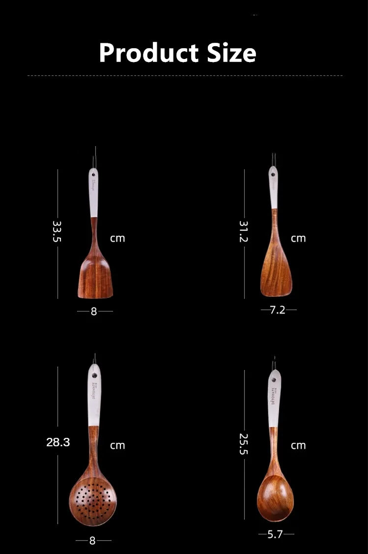 Nature's Touch Teak Utensils