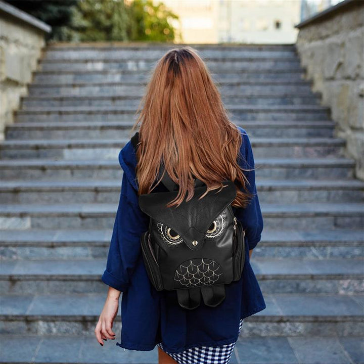 Wise Wanderlust Owl Backpack